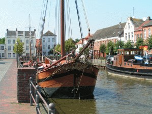 Der Hafen in Weener